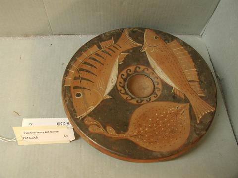 Bremen Painter, Fish plate, ca. 360 B.C. to 320 B.C.