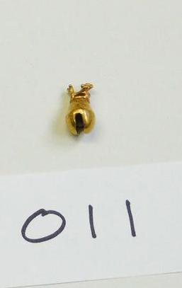 Unknown, Small gold bell, ca. 1200