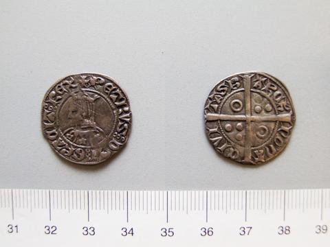 Peter IV, King of Aragon, 1 Groat of Peter IV, King of Aragon from Barcelona, 1335–87