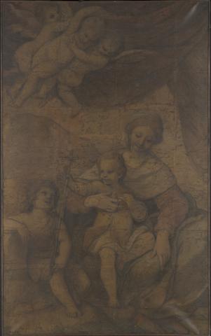 Bernardino Campi, Madonna and Child with St. John the Baptist, ca. 1575–95
