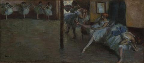 Edgar Degas, The Ballet Rehearsal, ca. 1891