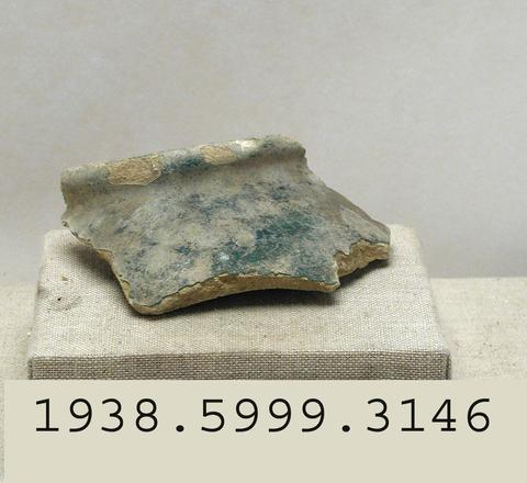 Unknown, green glaze sherd, ca. 113 B.C.–A.D. 256