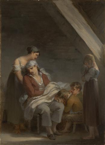 Pierre-Paul Prud'hon, Une Famille dans la désolation (A Grief-Stricken Family), 1821