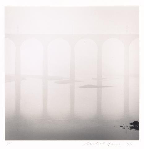 Michael Kenna, Viaduct, Berwick, Northumberland, England, 1991, printed 1993