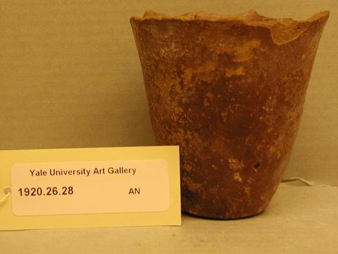 Unknown, Red polished beaker, 3600–3400 B.C.