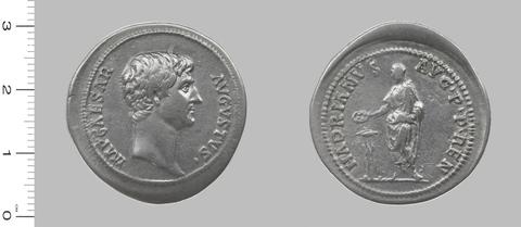 Hadrian, Emperor of Rome, Cistophorus of Hadrian, Emperor of Rome from Pergamum, 129
