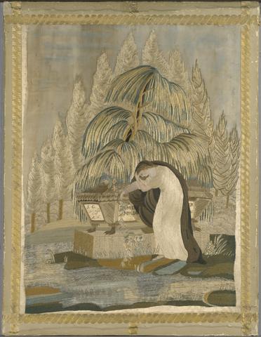 Unknown, Mourning Embroidery, ca. 1799