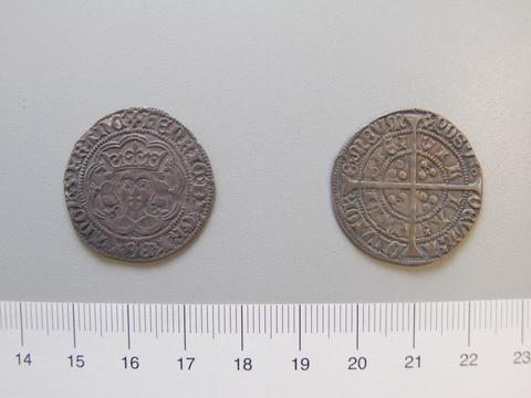 Henry VI, King of England, 1 Groat of Henry VI, King of England from Calais, 1422–61