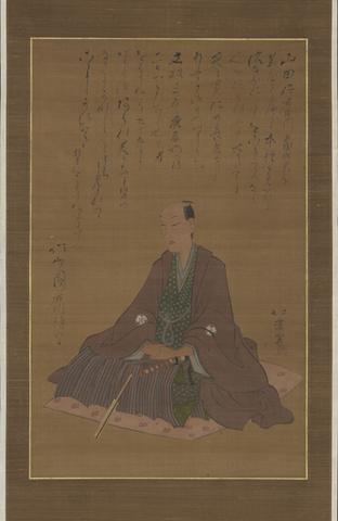 Totoya Hokkei, Portrait of Yamada Tokuemon, 6th month, 1820