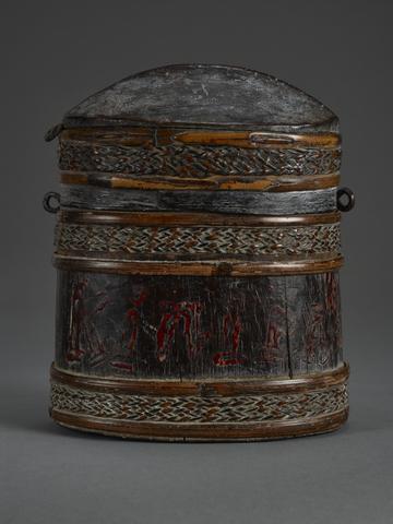 Container with Lid, late 19th–early 20th century