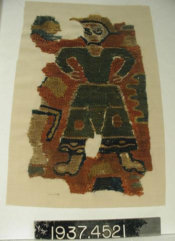 Unknown, Fragment of slit tapestry, 8th–10th century