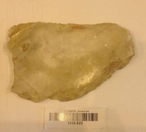 Unknown, Flat Polished Glass Fragment, ca. 323 B.C.–A.D. 256