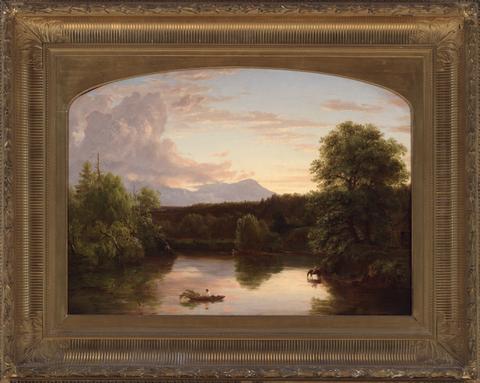 Thomas Cole, North Mountain and Catskill Creek, 1838