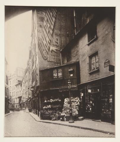 Eugène Atget, Rue Galande, Paris, ca. 1900