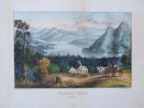 Currier & Ives, Placid Lake/Adirondacks, ca.1857–1907