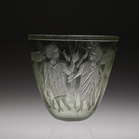 Unknown, Cup with the Raising of Lazarus, 4th century A.D.