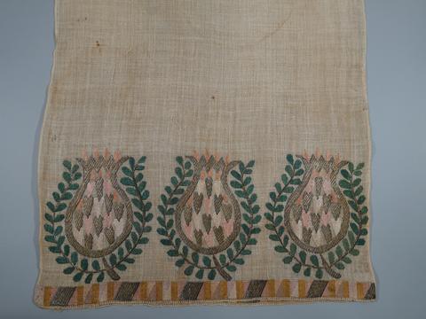 Unknown, Towel with Palmettes, 17th–18th century