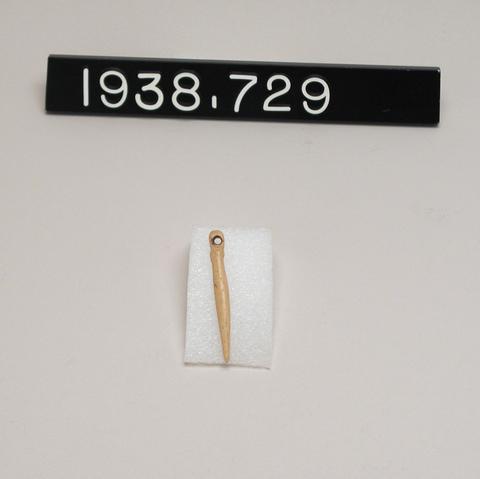 Unknown, Bone Pendant (or Strap Terminal), ca. 323 B.C.–A.D. 256