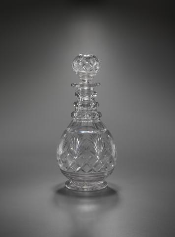 Pittsburgh Flint Glass Works, Decanter, 1820–30