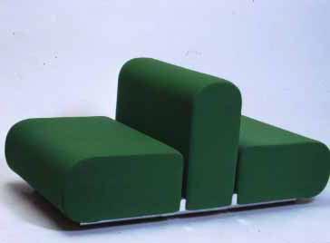 Kazuhide Takahama, Suzanne double lounge chair, designed 1969