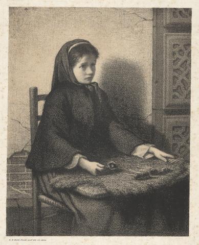 William Morris Hunt, Violet Girl, 1857