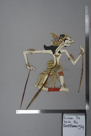 Ki Kertiwanda, Shadow Puppet (Wayang Kulit) of Kakasrana, from the set Kyai Nugroho, 1913