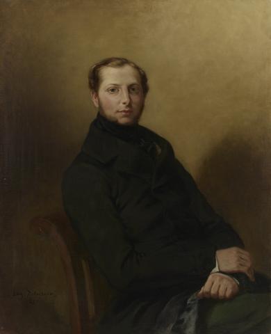 Eugène Delacroix, Portrait of Count Charles de Mornay, 1837