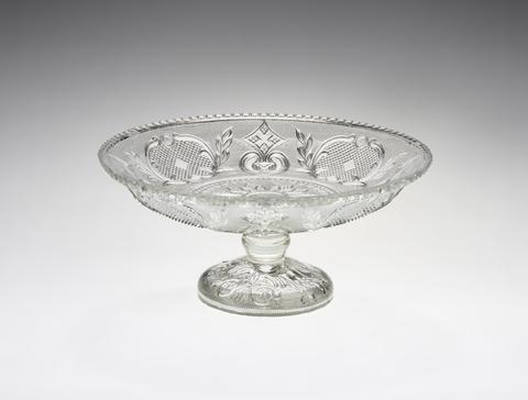 Boston and Sandwich Glass Works, Compote, 1830–45