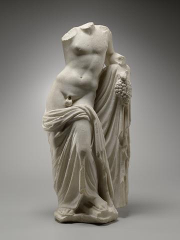 Unknown, Draped Figure of Dionysos, late 2nd–3rd century A.D.