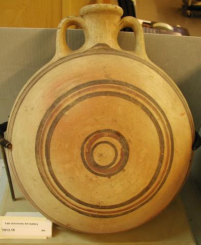 Unknown, Lentoid flask, ca. 1000–750 B.C.
