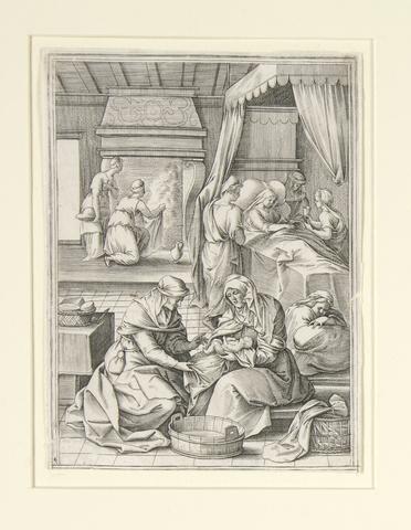 Hieronymus Wierix, Six Scenes of the Life of the Virgin, 1593