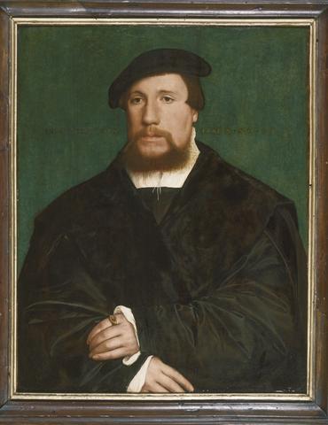 Hans Holbein the Younger, Portrait of a Hanseatic Merchant, 1538
