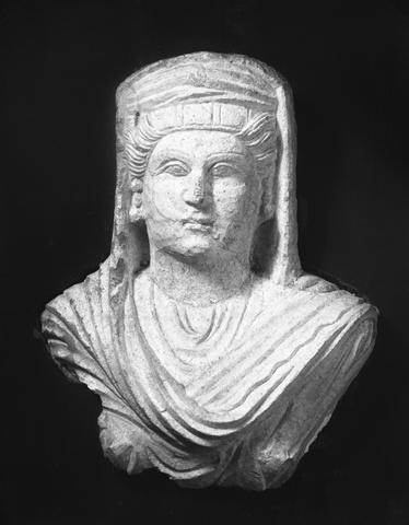 Unknown, Limestone Head of a Woman, 2nd century A.D.