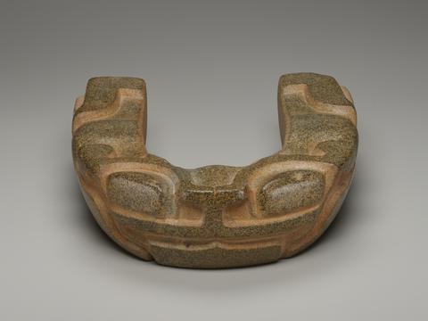 Unknown, Ballgame Yoke in the Shape of a Toad, A.D. 600–900