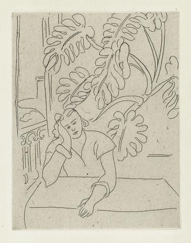 Henri Matisse, Intérieur au feuillage (Interior with Leaves), 1935