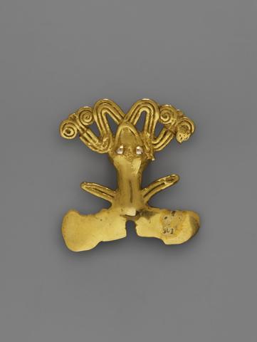 Unknown, Frog pendant, A.D. 700–1550