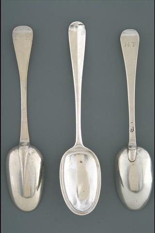William Cowell, Sr., Pair of spoons, ca. 1725–1730
