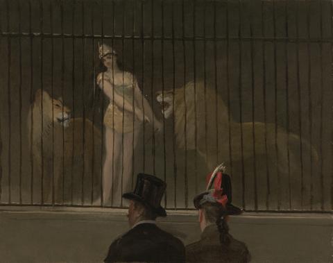Jean-Louis Forain, The Lion-tamer