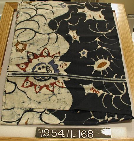 Unknown, Obi, of printed silk, 20th century