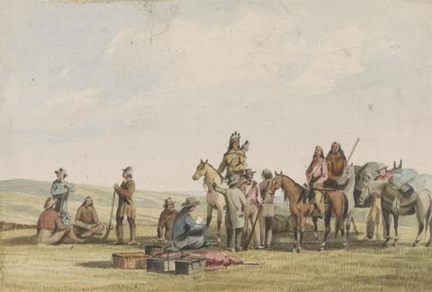 John Mix Stanley, Lieut. Crovers Despatch - Return of Governor Stevens to Fort Benton, 1854