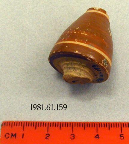 Unknown, Pyxis lid knob, ca. 725–620 B.C.