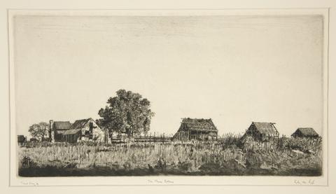 Sydney Ure Smith, The Three Barns, ca. 1921