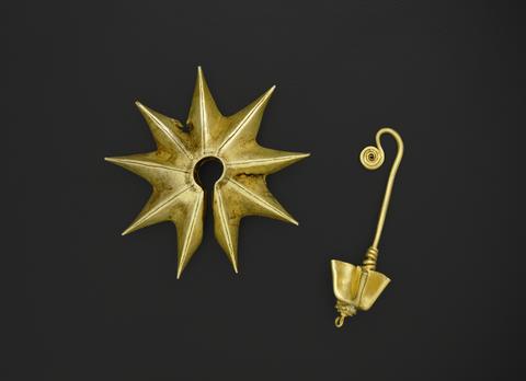 Unknown, Star shaped Ornament, 3rd to mid-7th century