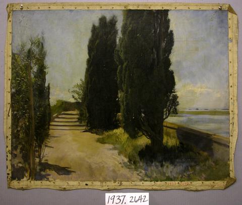 Edwin Austin Abbey, Landscape Study, ca. 1871–1911