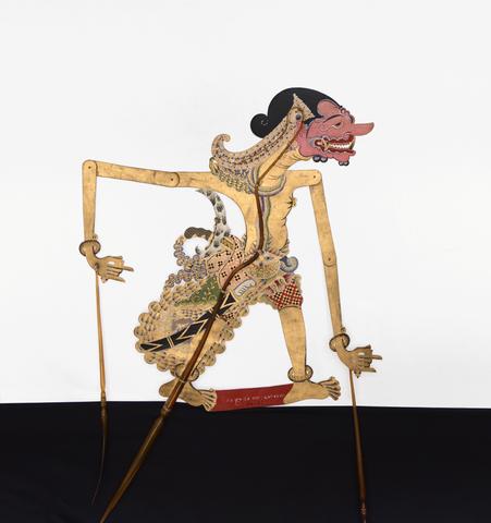 Ki Kertiwanda, Shadow Puppet (Wayang Kulit) of Cakil, from the set Kyai Nugroho, 1913
