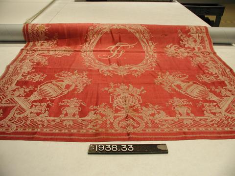 Unknown, Handkerchief or napkin of fancy twill, ca. 1850