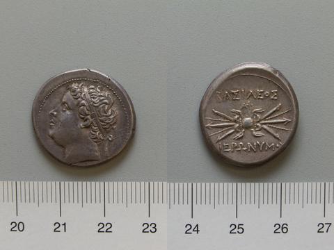 Hieronymus, King of Syracuse, Coin of Hieronymus, King of Syracuse from Syracuse, 216–215 B.C.