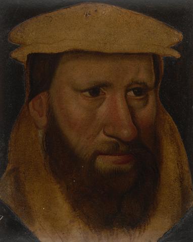 Hans Holbein the Younger, Portrait of a gentleman, perhaps Bishop Bonner, ca. 1560