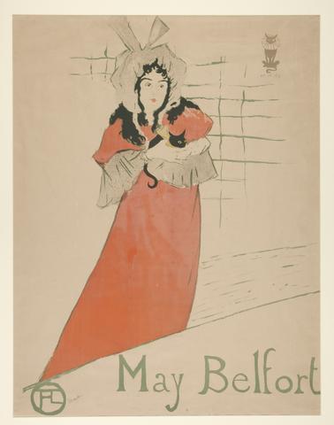 Henri de Toulouse-Lautrec, May Belfort, 1895