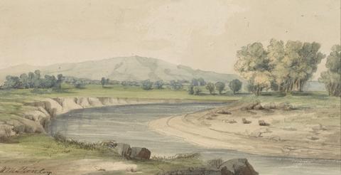 John Mix Stanley, Milk River & Panther Mountain, 1854